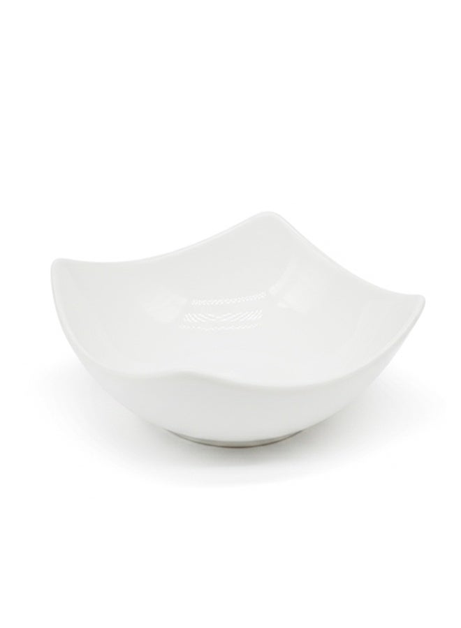 Shallow Bone China & Porcelain 2-Tier Oval Serving Set with Gold Stand Rack - 3x 10cm and 1x 24cm - Image 2