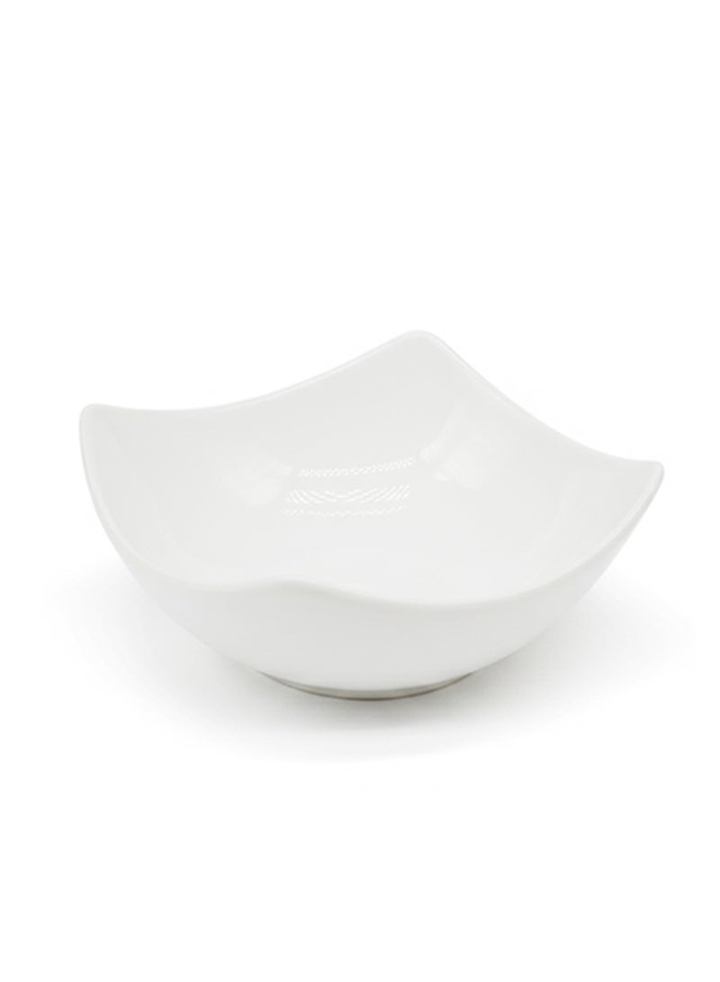 Shallow ISA 3PCS Porcelain Bowl Set – 12cm White Snack & Serving Bowls for Daily Use, Elegant, Ramadan, Eid, Diwali & Festive Hosting - Image 2