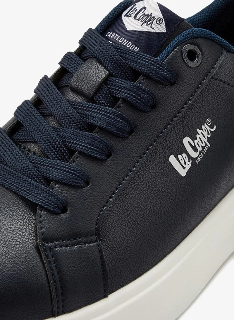 لي كوبر أحذية رياضية رجالية برباط سادة