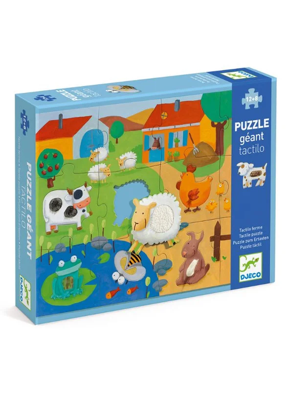 دجيكو Farm Tactile Puzzle