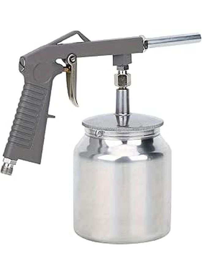 Portable Air Powered Abrasive Blasting Machine with Nozzle for Refinishing and Industrial Maintenance - Image 1