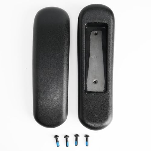 MingYi.office Staples Chair Arm Parts Replacement Armrest Pads 2pcs Universal 4" Mounting Hole, MingYi.Office - Image 1