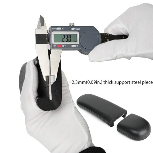 MingYi.office Staples Chair Arm Parts Replacement Armrest Pads 2pcs Universal 4" Mounting Hole, MingYi.Office - Image 3