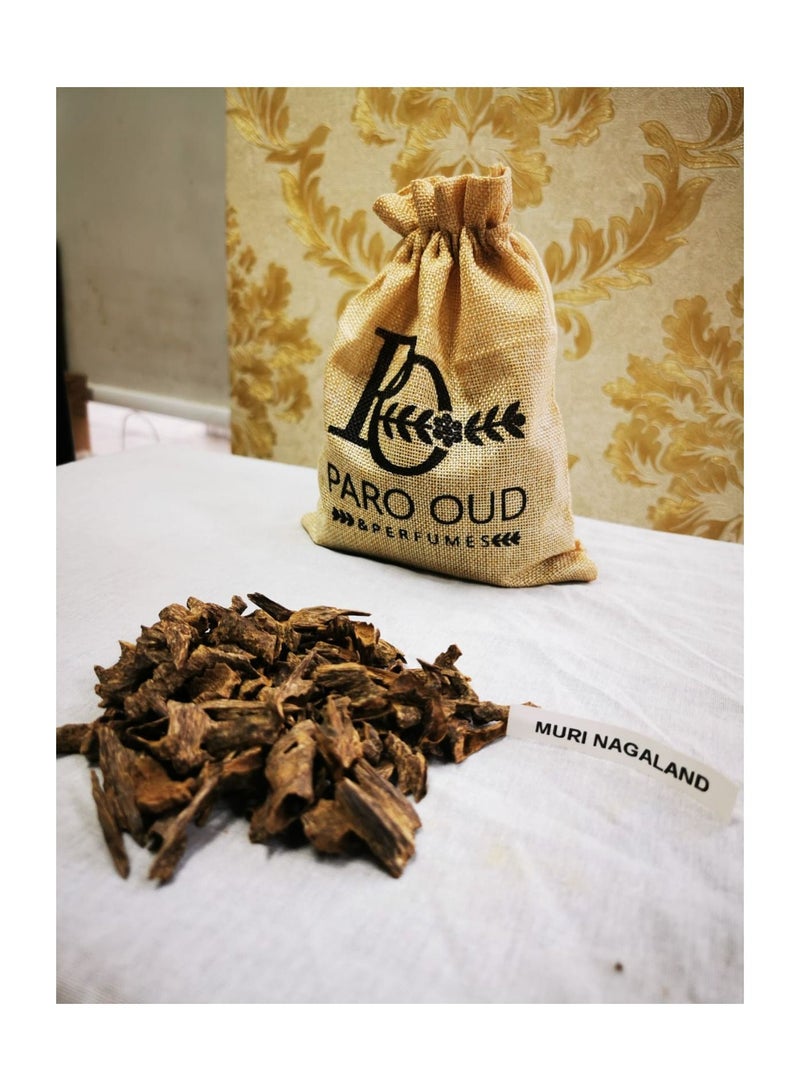 PARO OUD عود هندي تريبل سوبر ناجالاند جورا 2 تولة 24 جرام - Image 1