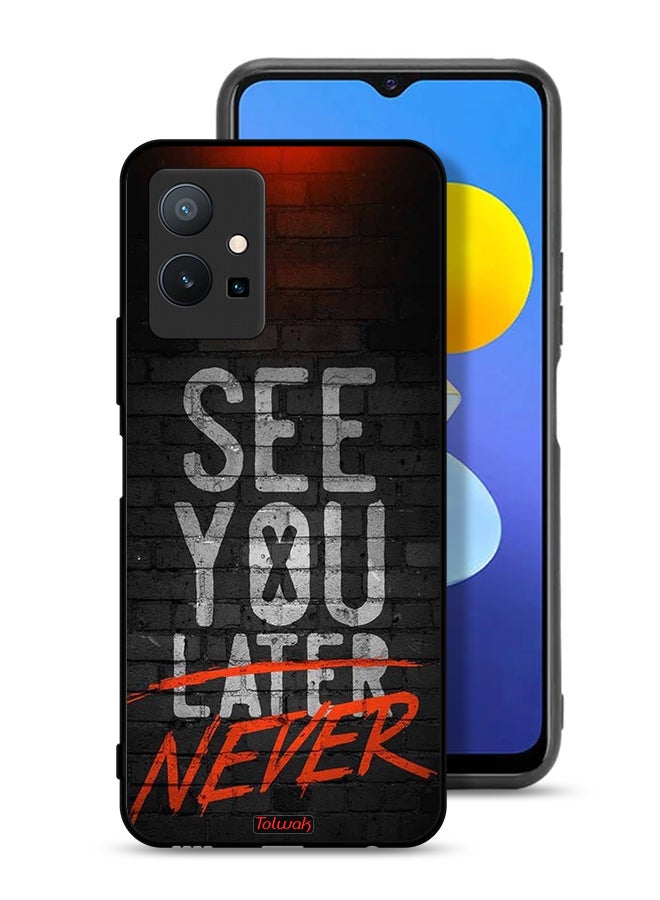 Tolwak Vivo Y75 5G Protective Case Cover See You Never - Image 1