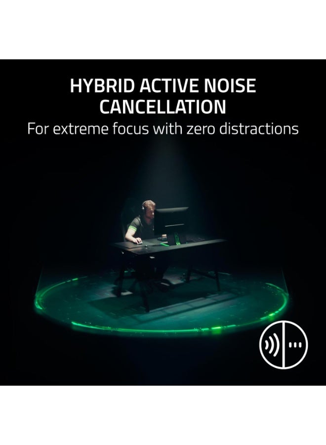 Razer BlackShark V3 Pro Wireless ANC Esports Headset for Xbox: Full Band Mic, 50mm Driver, 2.4 GHz, Bluetooth, USB, 3.5mm, Works with PC, Mac, PS5, Nintendo Switch, Long Battery Life - 2XKO Edition - Image 5