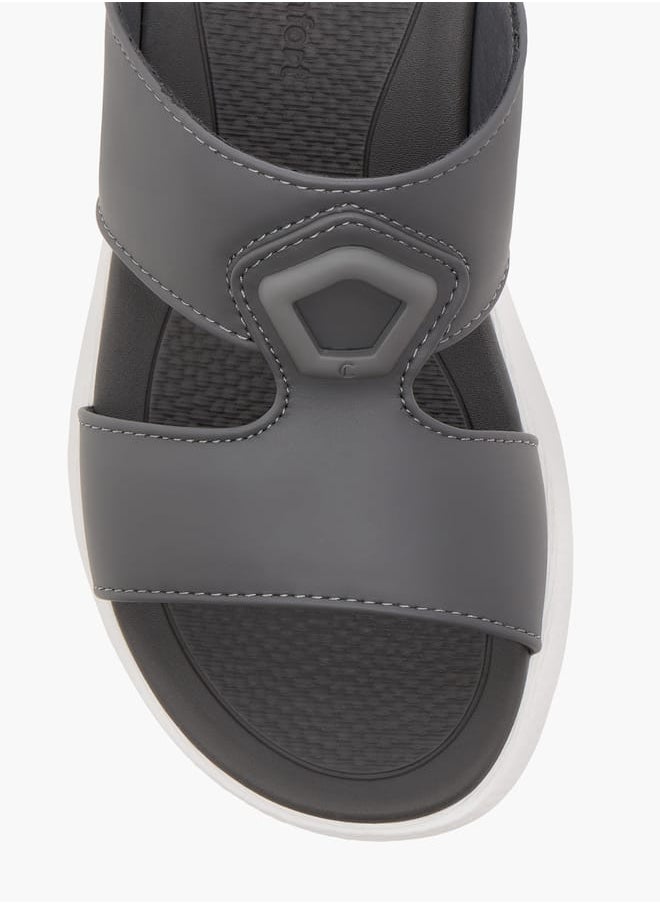 Le Confort Boys Solid Arabic Sandals with Accent Detail  - Image 3