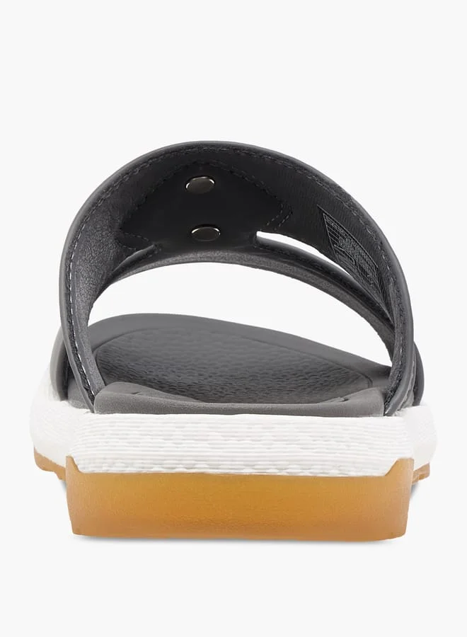 Le Confort Boys Solid Arabic Sandals with Accent Detail