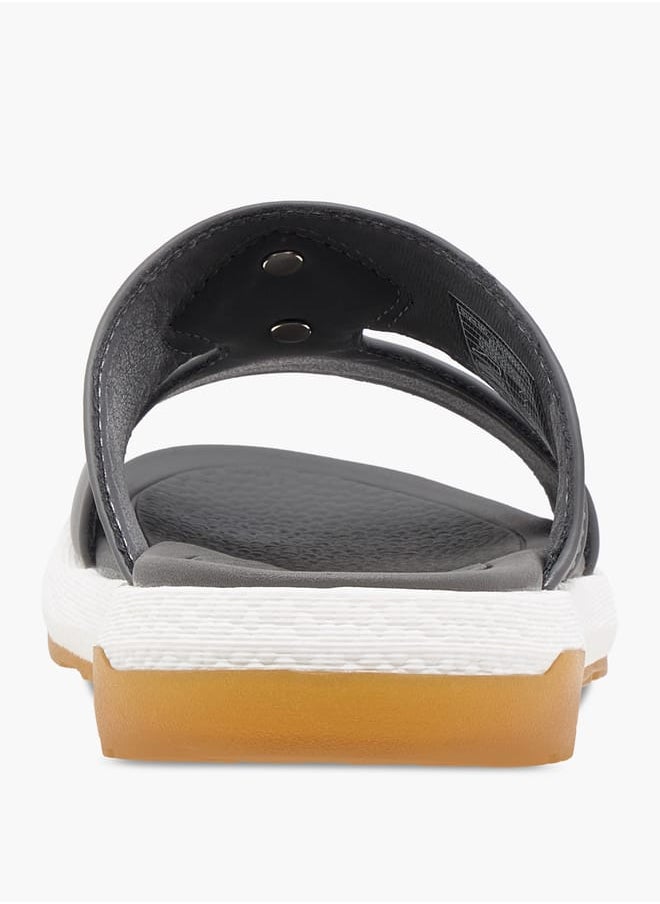 Le Confort Boys Solid Arabic Sandals with Accent Detail  - Image 4