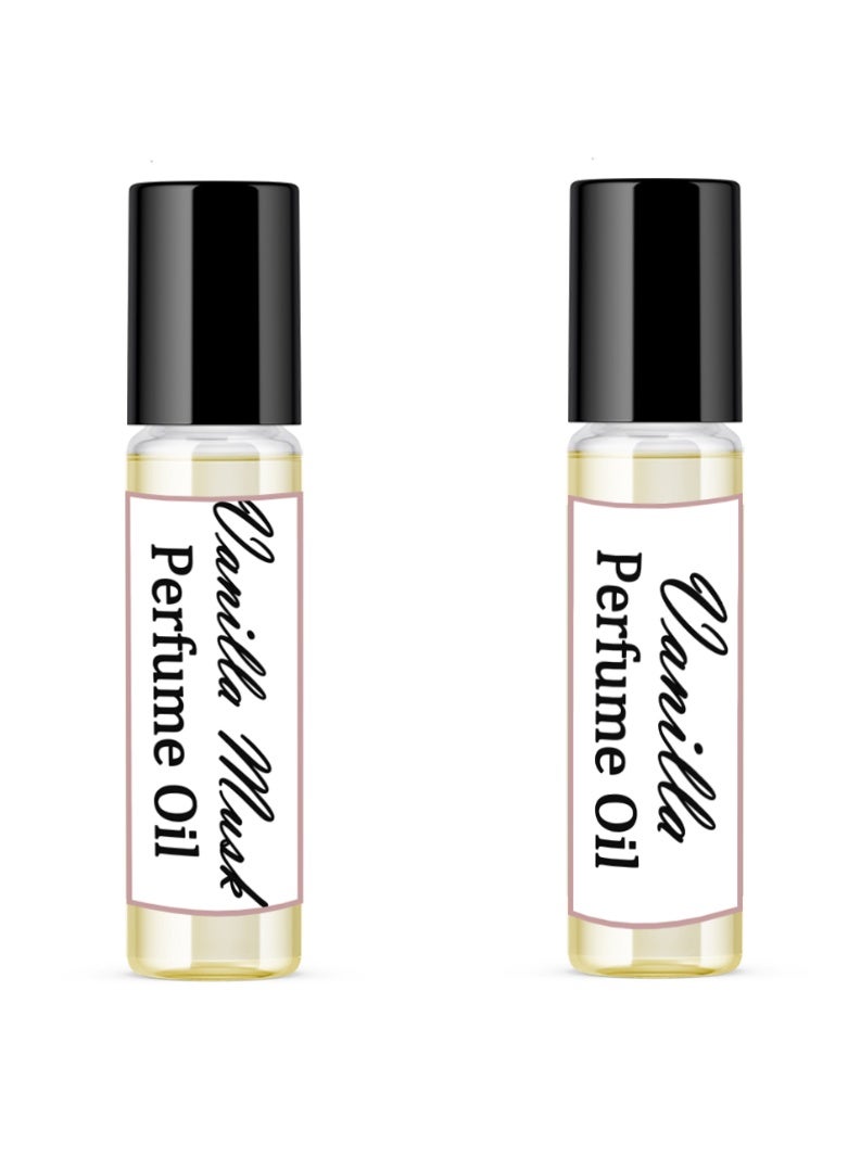 2 Perfume Oil Roll-on Vanilla Musk Vanilla