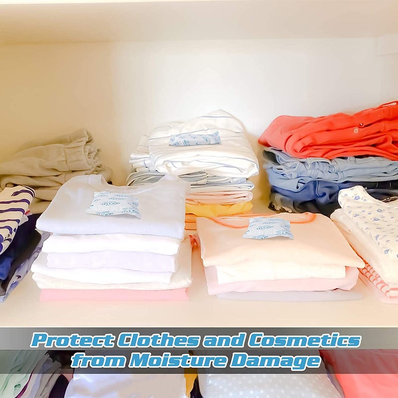 Elysian Premium Silica Gel 100Gm Pouch 50 Pcs Pack Desiccant Packets For Moisture Absorber To Protect Cameras Lenses Mobile Phones Electronics Silica Gel 5 KG - Image 4