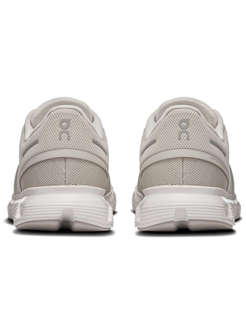 أون أحذية On Running Cloud 6 للجري – Pearl White | أحذية خفيفة الوزن ومريحة - Image 4