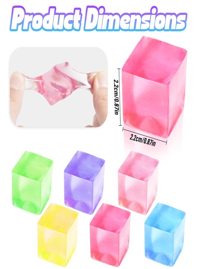 TSFGDYL 24 Pcs Ice Fidget Stress Balls, Squeeze Sensory Toys, Mini Squishy Fidget Toys for Kids & Adults Ages 3+, Anxiety & Stress Relief, Perfect for Party Favors, Birthdays, Classroom Prize Box Toys - Image 2