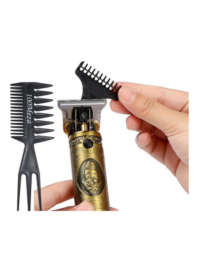 VGR Professional Cord & Cordless With 100meza Gift Comb Gold - Image 1