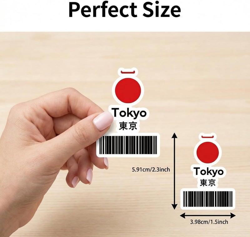 PLUSHCEWT Japanese Sticker Set - 100 Anime and Vintage Aesthetic Stickers for Journaling and Scrapbooking - Image 2