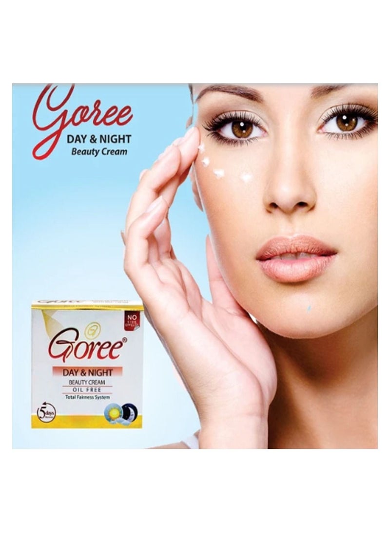 Goree Day And Night Beauty Whitening Cream Oil Free - Image 1
