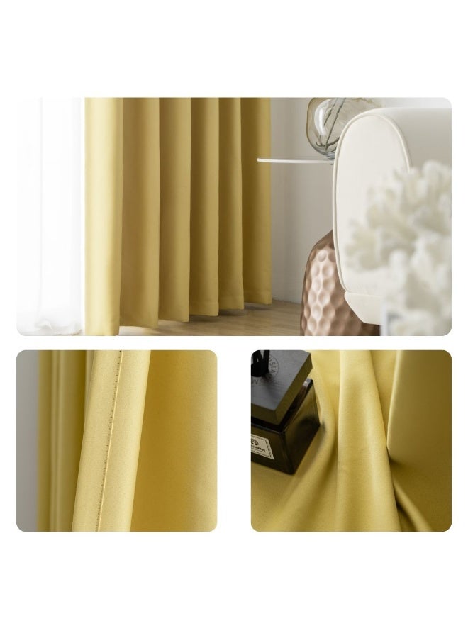 QBAID Curtains Blackout 2 panels for Bedroom - Image 4