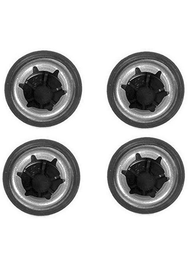 Univen Push Nut Axle Cap Retainer .437 (7/16) (11.1Mm) Compatible With Power Wheels Toy Cars And More 4 Pack. Please See Measurements Before Ordering.