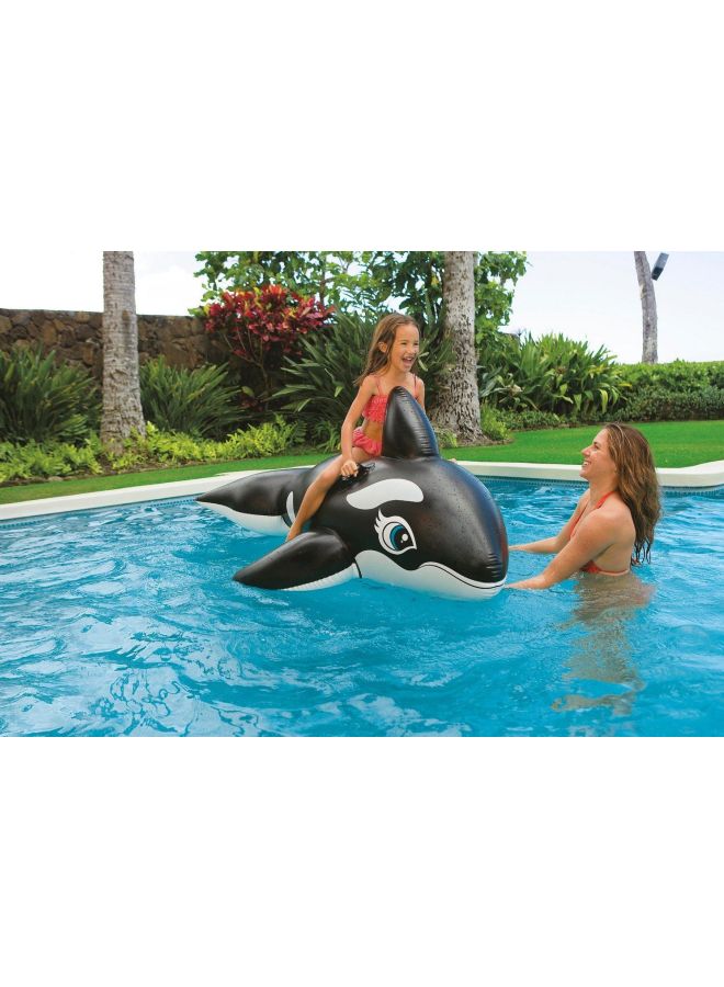INTEX Whale Ride On Pool Float 76x47inch - Image 3