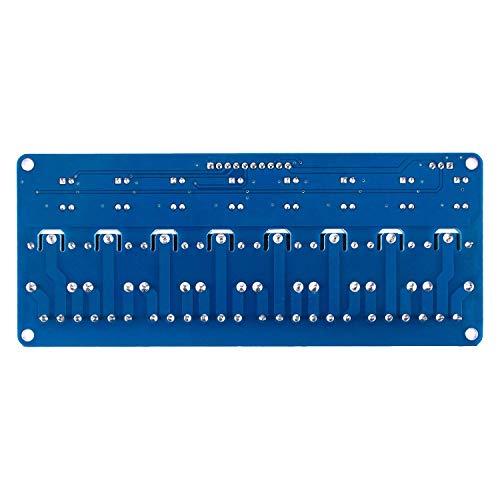 SunFounder 5V 8 Channel Relay Shield Module for Arduino R3 2560 1280 ARM PIC AVR STM32 Raspberry Pi 3, 2 Model B & B+ - Image 3