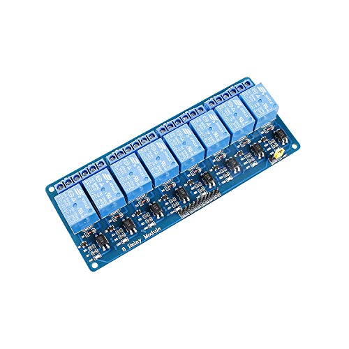 SunFounder 5V 8 Channel Relay Shield Module for Arduino R3 2560 1280 ARM PIC AVR STM32 Raspberry Pi 3, 2 Model B & B+ - Image 1