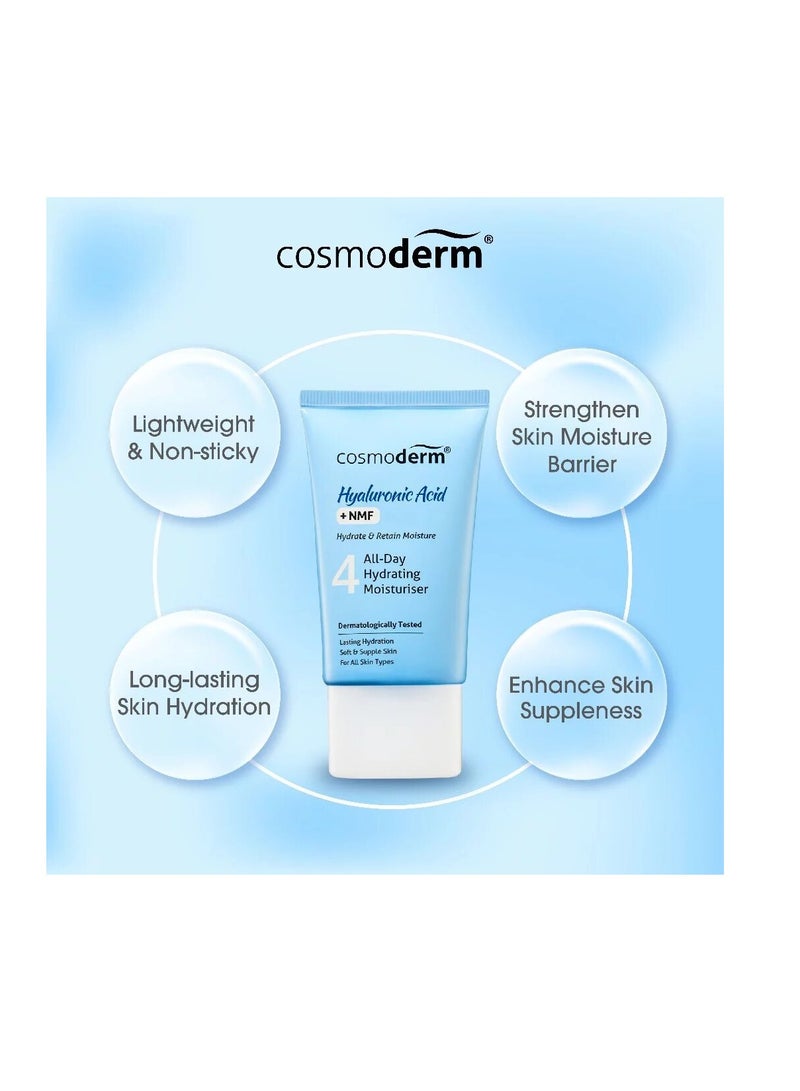 Cosmoderm Hyaluronic Acid All-Day Hydrating Moisturiser 50ml - Image 3
