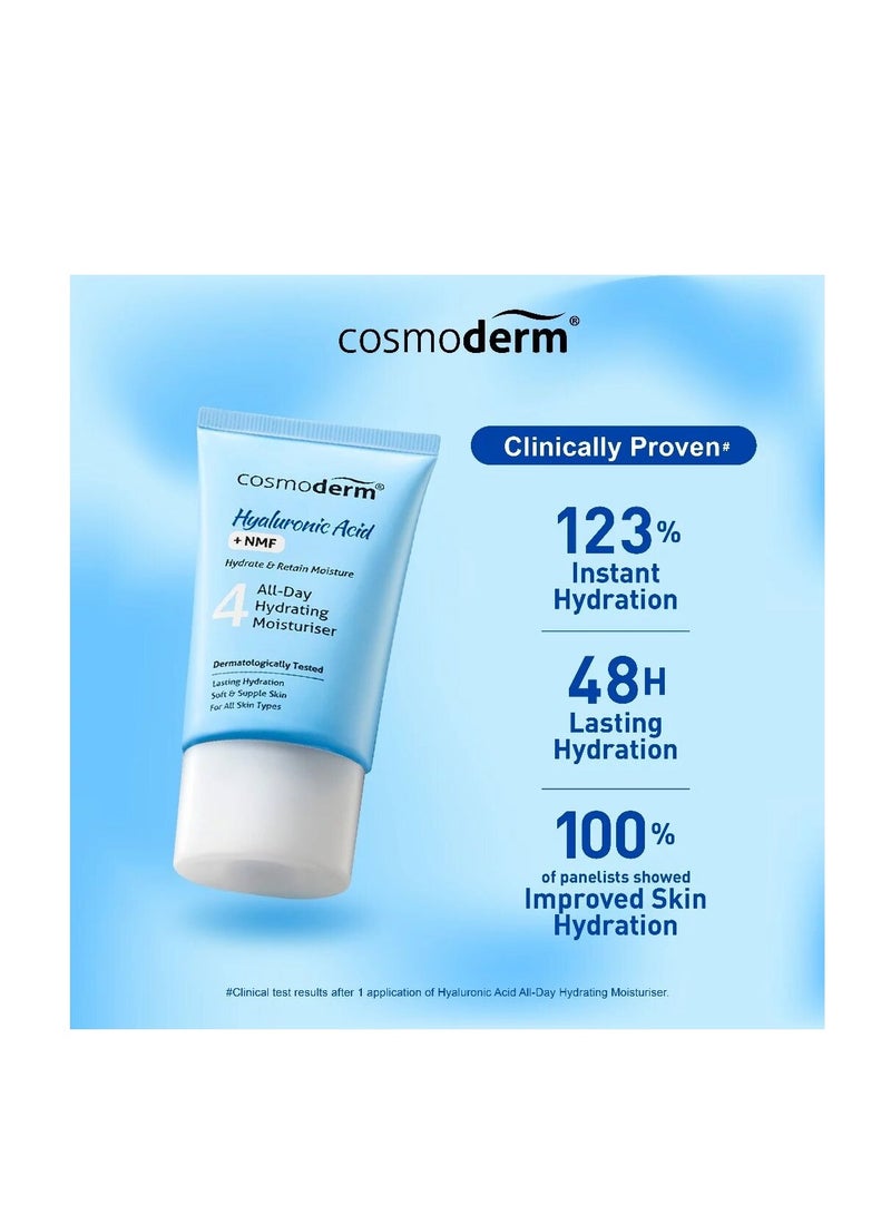 Cosmoderm Hyaluronic Acid All-Day Hydrating Moisturiser 50ml - Image 4