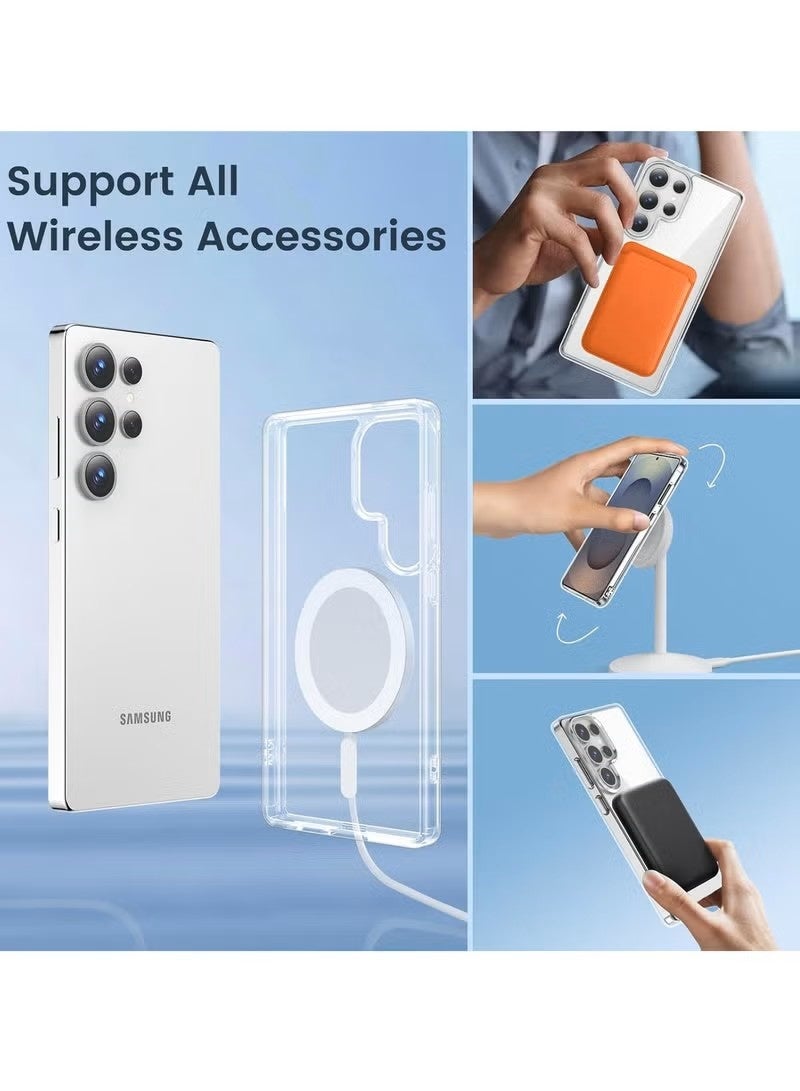 general Premium Crystal Clear Case for Samsung Galaxy S25 Ultra – Anti-Yellowing, Slim Fit, Shockproof Protective Cover - Image 5