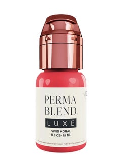 Perma Blend Luxe Lip Pigments Vivid Koral 15Ml Lxvk1/2-S  - Image 1