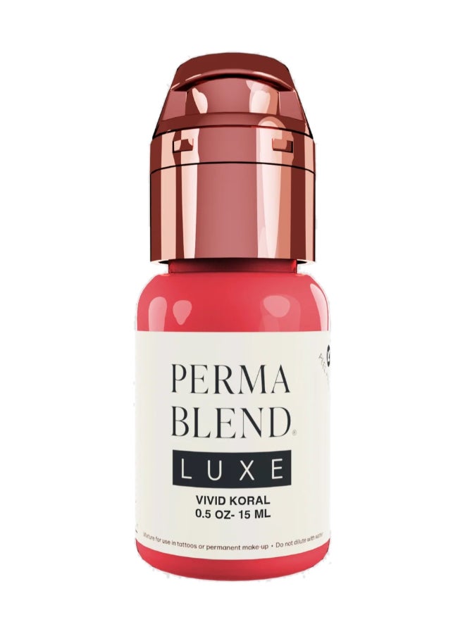 Perma Blend Luxe Lip Pigments Vivid Koral 15Ml Lxvk1/2-S - Image 1