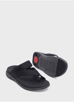 FitFlop F-Mode Webbing Thong Flip Flops  - Image 3