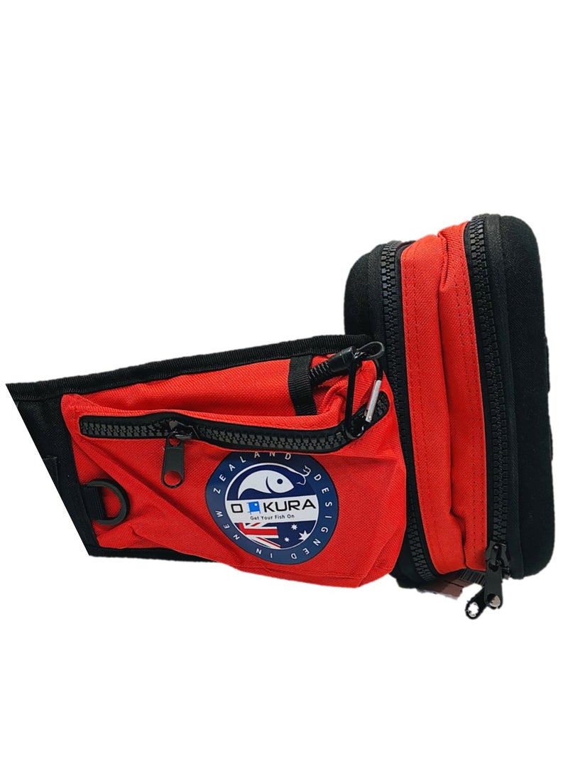 oakura Crossbody Tackle Hard Box - Convenient Fishing Accessories Storage For On-The-Go Anglers  - Image 2