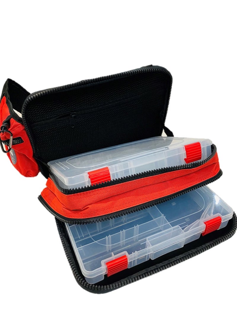 oakura Crossbody Tackle Hard Box - Convenient Fishing Accessories Storage For On-The-Go Anglers  - Image 4