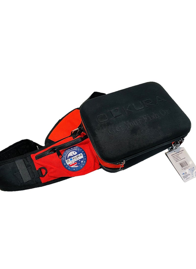 oakura Crossbody Tackle Hard Box - Convenient Fishing Accessories Storage For On-The-Go Anglers  - Image 5