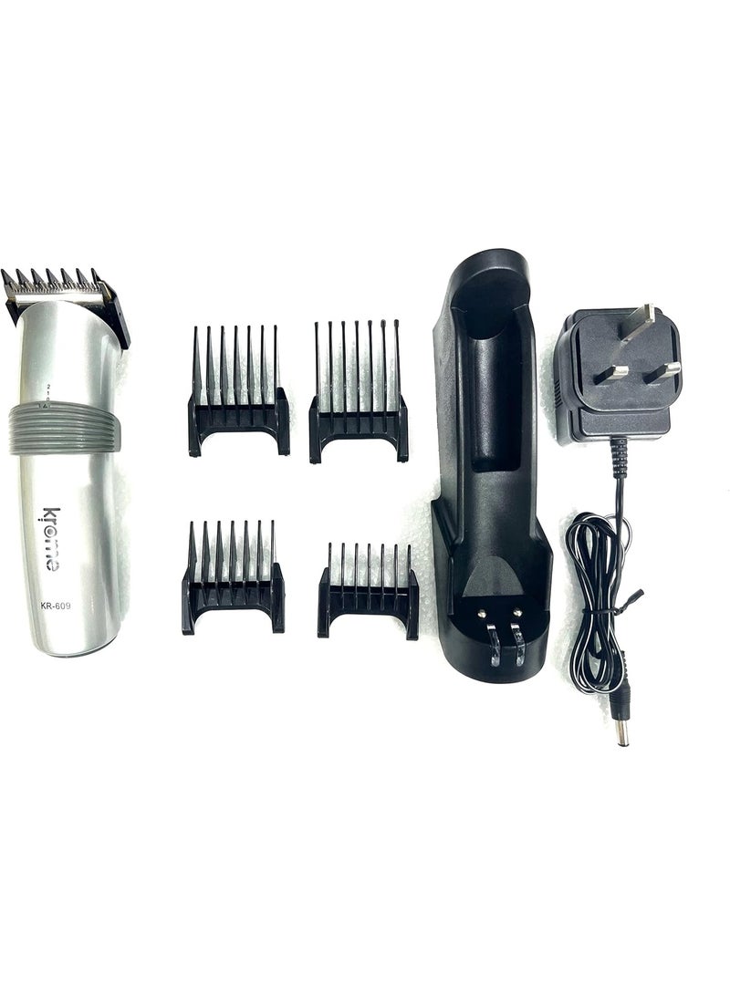 كروم ماكينة قص الشعر للرجال KR-609 - Image 5