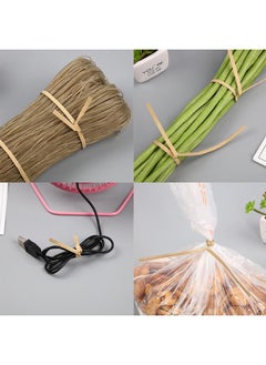 Bluejw 1000 Kraft Paper Tie Silk Baking Food Packaging Bag Binding Tie Large In Stock 8-40cm Length  - Image 3