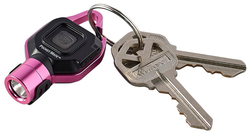 Streamlight 73303 Pocket Mate 325-Lumen Pocket Keychain/Clip-on USB Rechargeable Flashlight, Pink - Image 2
