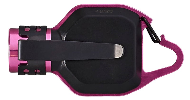 Streamlight 73303 Pocket Mate 325-Lumen Pocket Keychain/Clip-on USB Rechargeable Flashlight, Pink - Image 4
