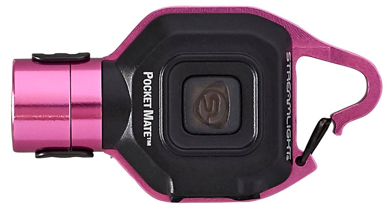 Streamlight 73303 Pocket Mate 325-Lumen Pocket Keychain/Clip-on USB Rechargeable Flashlight, Pink - Image 3