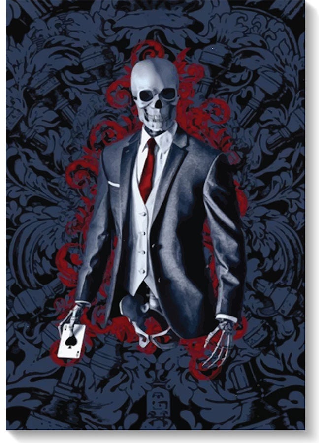 RYN Gentleman Wall Art Multicolour 40x60cm - Image 2