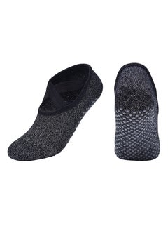 Generic Yoga Socks for Women Non Slip Straps Athletic Sock Pair Socks Women Ballet Workout  - Image 1