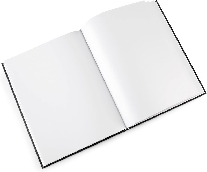 Pentalic 8.5" x 11" Hardbound Sketchbook with 110 Sheets - Black - Image 4