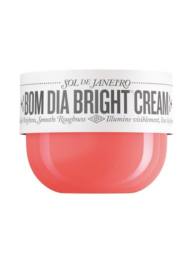 Sol de Janeiro Bom Dia AHA Body Cream 240mL – Visibly Brightening & Smoothing with Vitamin C, AHAs, and Cheirosa ’40 Fragrance - Image 1