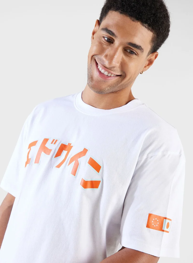 Edwin Katakana Retro T-Shirt
