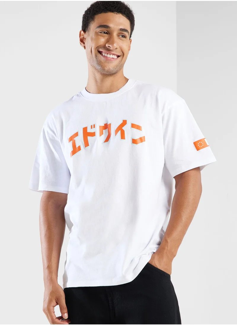 Edwin Katakana Retro T-Shirt