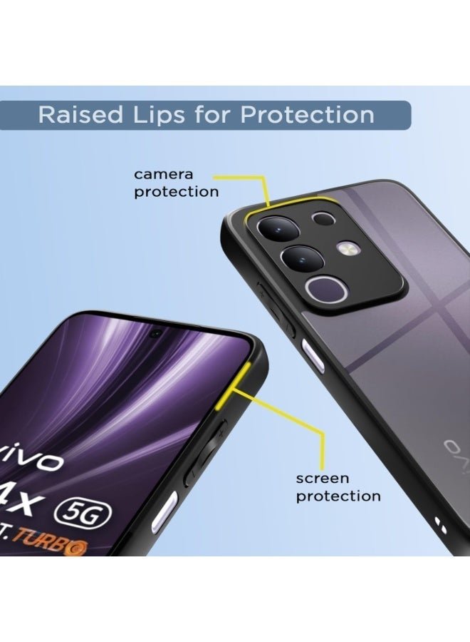 تي ام جراب TM شفاف لـ  فيفو واي 29 | Vivo Y29 Cover مضاد للصدمات بحماية الكاميرا وتصميم خفيف وأنيق - Image 4