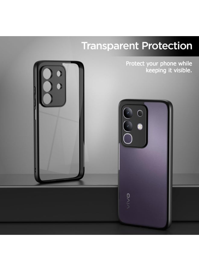 تي ام جراب TM شفاف لـ  فيفو واي 29 | Vivo Y29 Cover مضاد للصدمات بحماية الكاميرا وتصميم خفيف وأنيق - Image 2