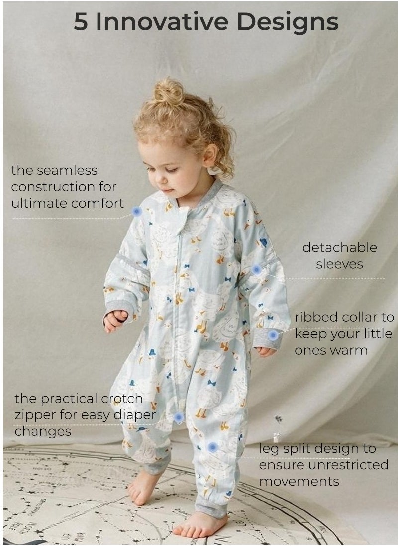 EMXEE - Bamboo Pajamas for Baby Toddler Breathable and Cozy - Image 1