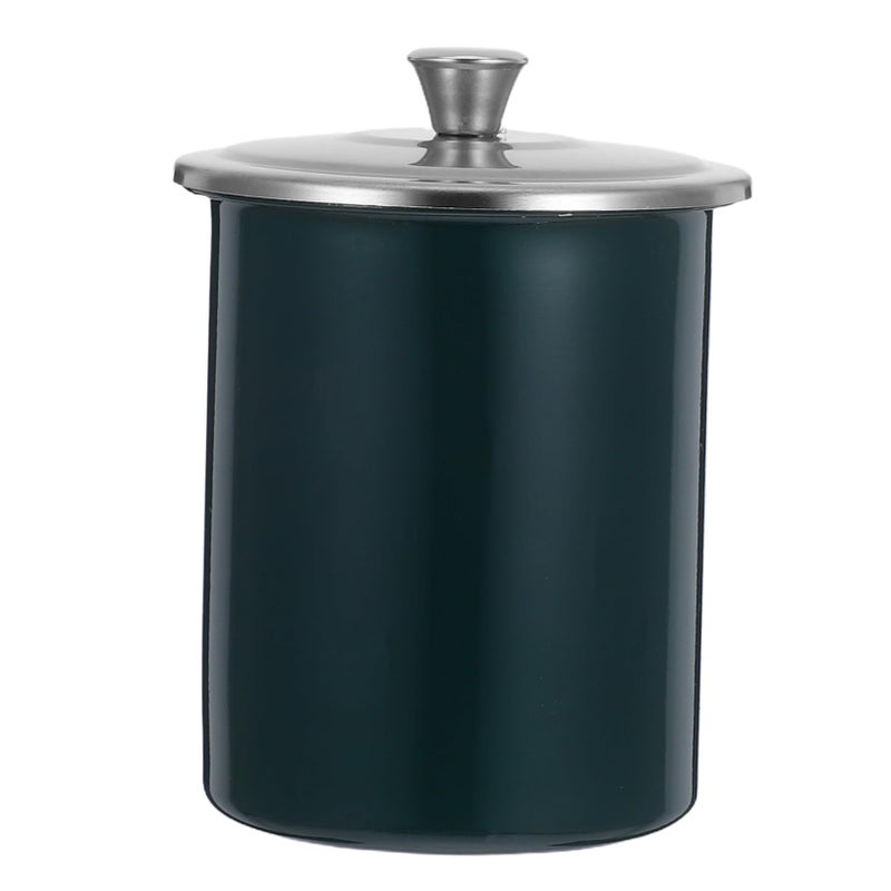 Stainless Steel Covered Fly Ashtray Portable Indoor Outdoor Ash Box for Smokers - Image 2