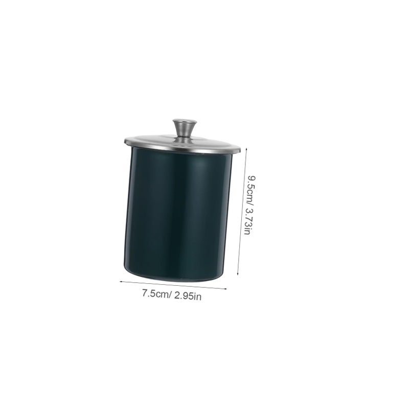 Stainless Steel Covered Fly Ashtray Portable Indoor Outdoor Ash Box for Smokers - Image 3
